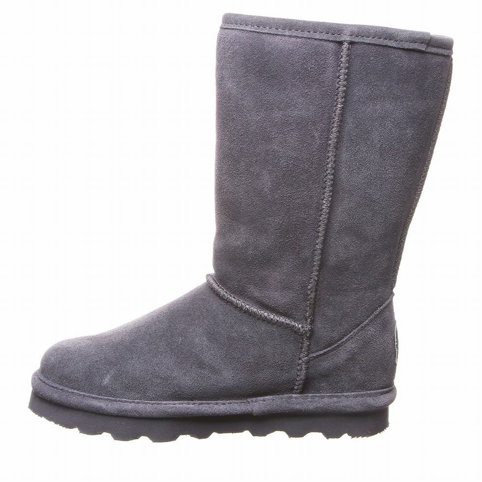 Bearpaw Elle Tall Youth ブーツ キッズ 黒 | VGZ6675EM