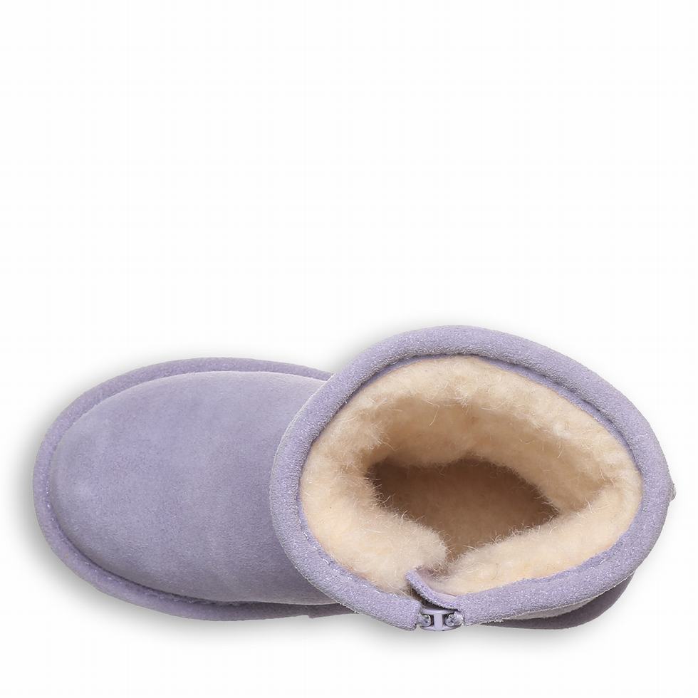 Bearpaw Elle Toddler Zipper ブーツ キッズ 紫 | FKJ5175FK