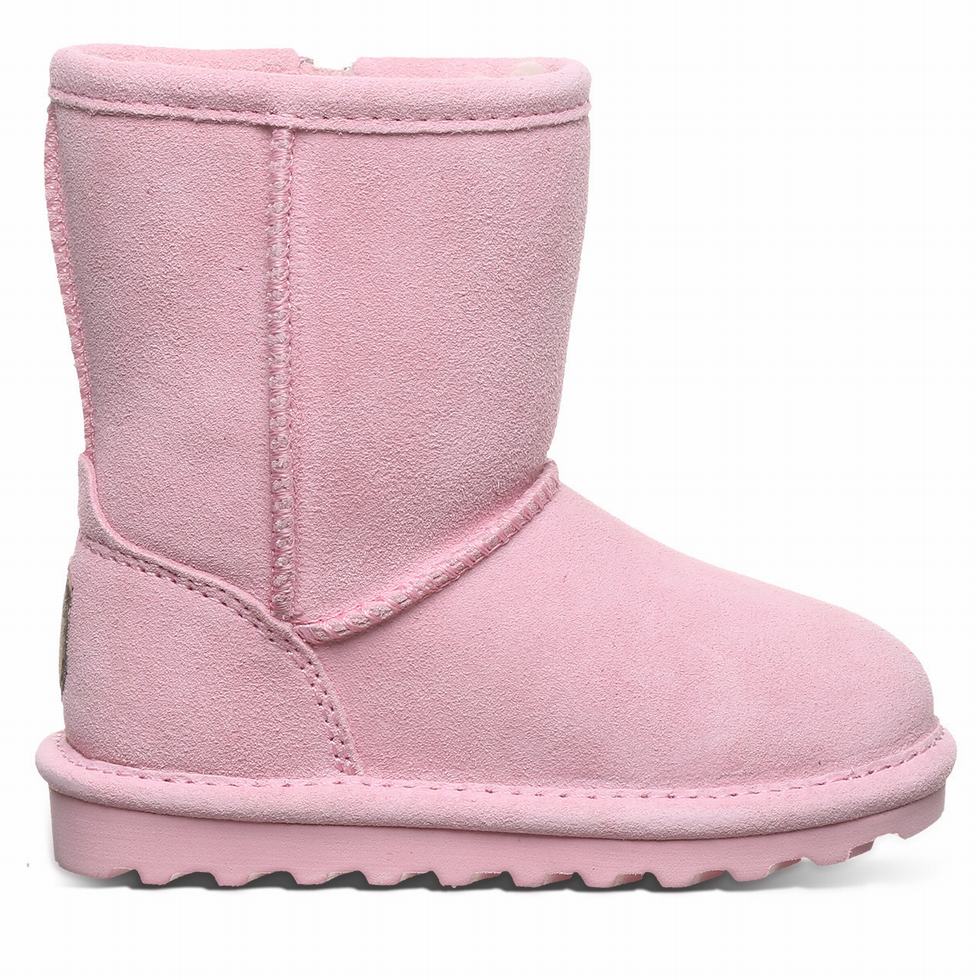 Bearpaw Elle Toddler Zipper ブーツ キッズ ピンク | FQM5694LR
