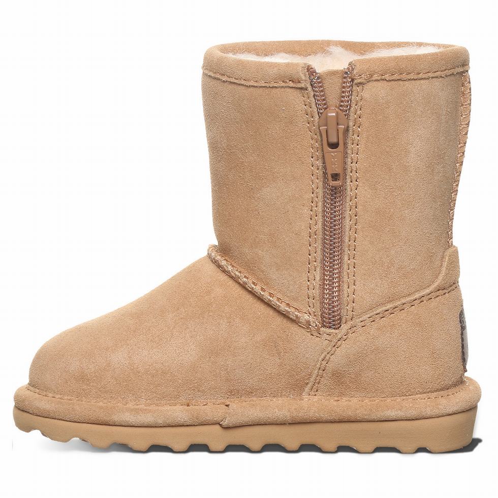 Bearpaw Elle Toddler Zipper ブーツ キッズ ブラウン | IFX86100EX