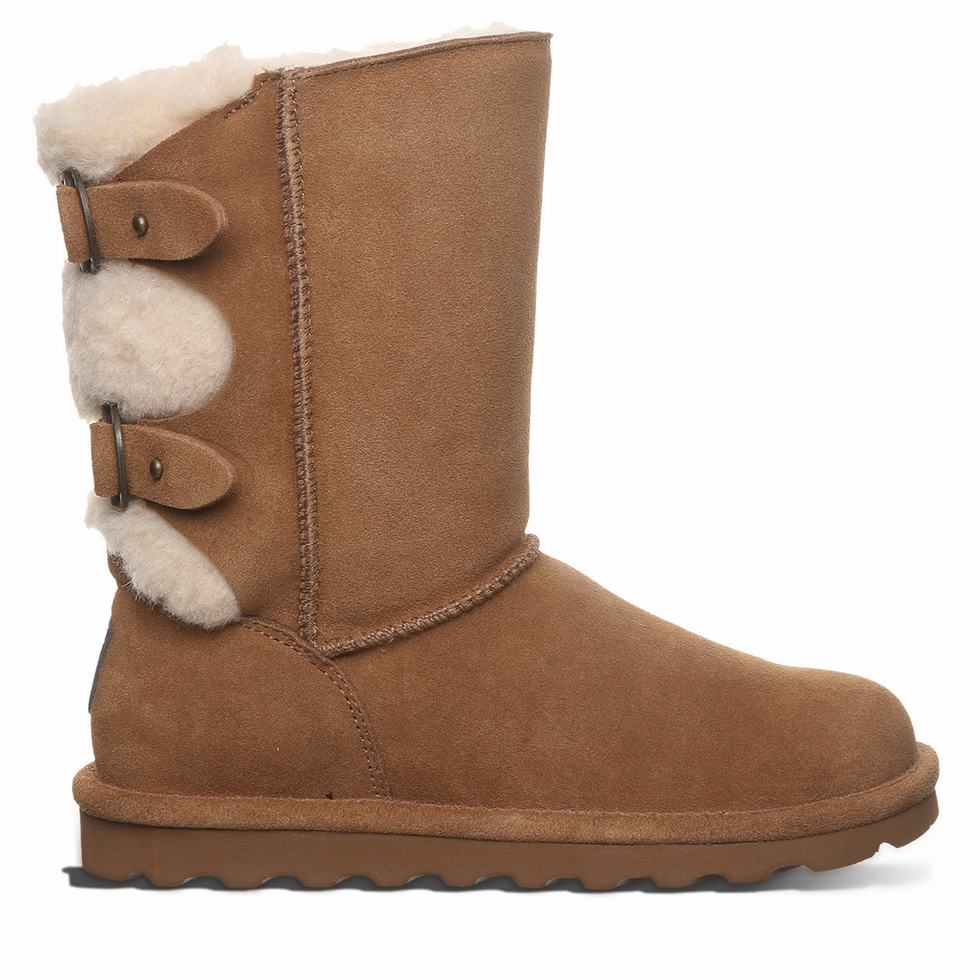 Bearpaw Eloise Wide ブーツ レディース ブラウン | INN6587HM