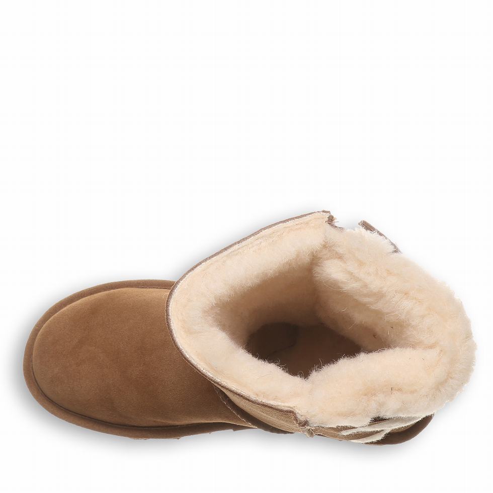 Bearpaw Eloise Wide ブーツ レディース ブラウン | INN6587HM