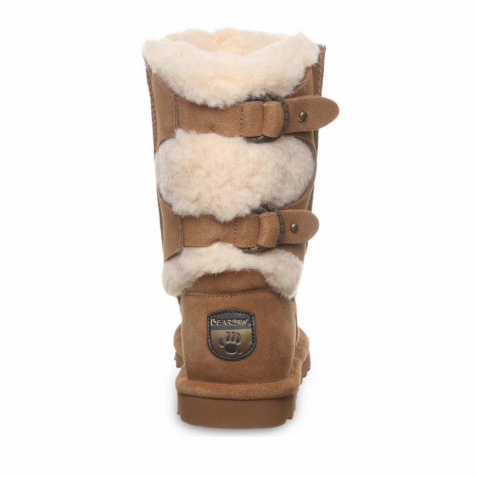 Bearpaw Eloise Wide ブーツ レディース ブラウン | INN6587HM