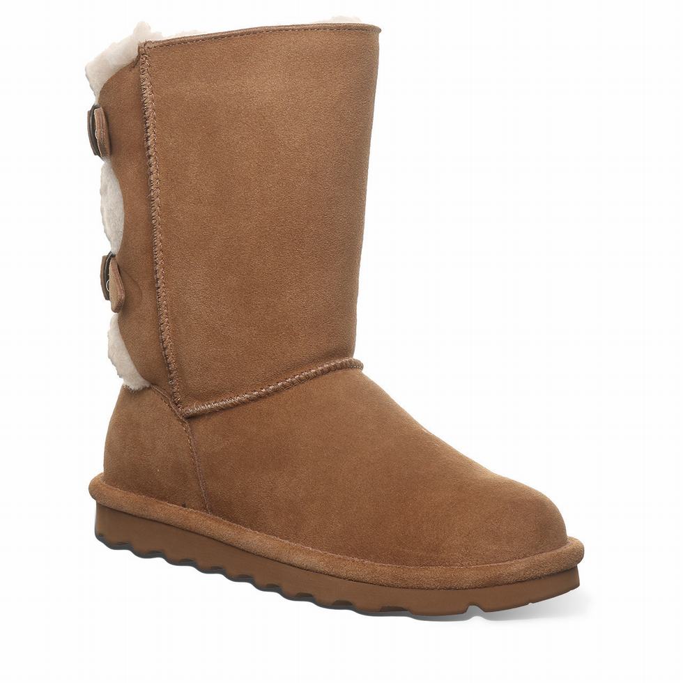 Bearpaw Eloise Wide ブーツ レディース ブラウン | INN6587HM