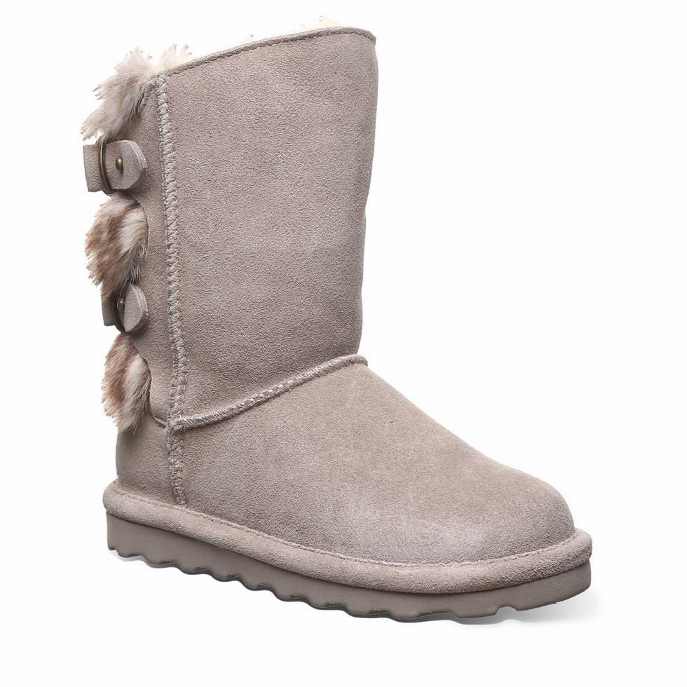 Bearpaw Eloise Youth ブーツ キッズ グレー | JGL90100PW