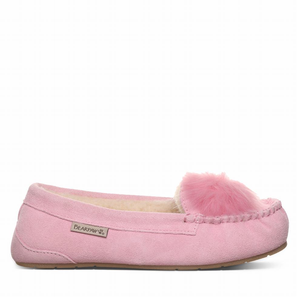 Bearpaw Erika スリッパ レディース ピンク | JJB7611CS