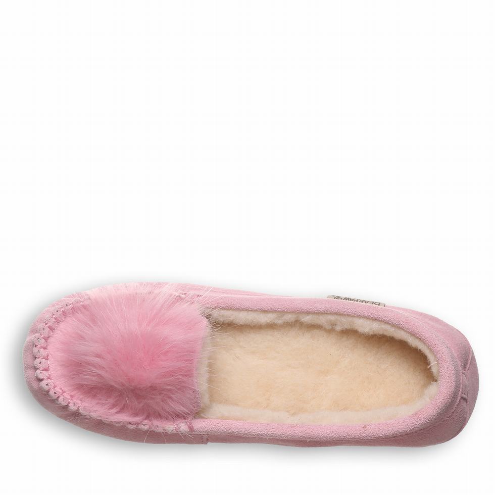 Bearpaw Erika スリッパ レディース ピンク | JJB7611CS