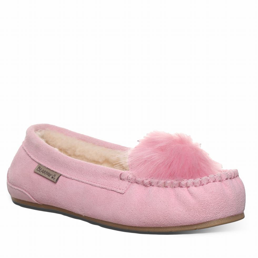 Bearpaw Erika スリッパ レディース ピンク | JJB7611CS