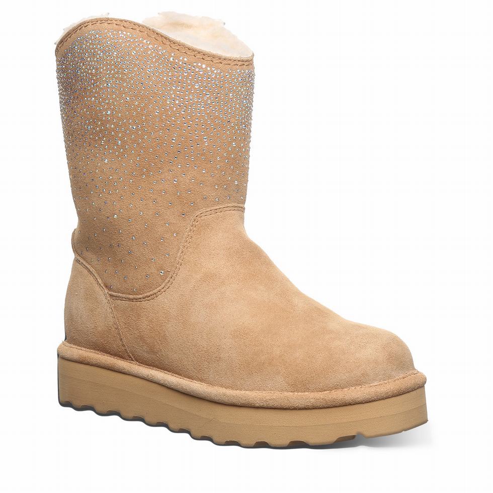 Bearpaw Glam Platform Lo ブーツ レディース ブラウン | DJP8660LN