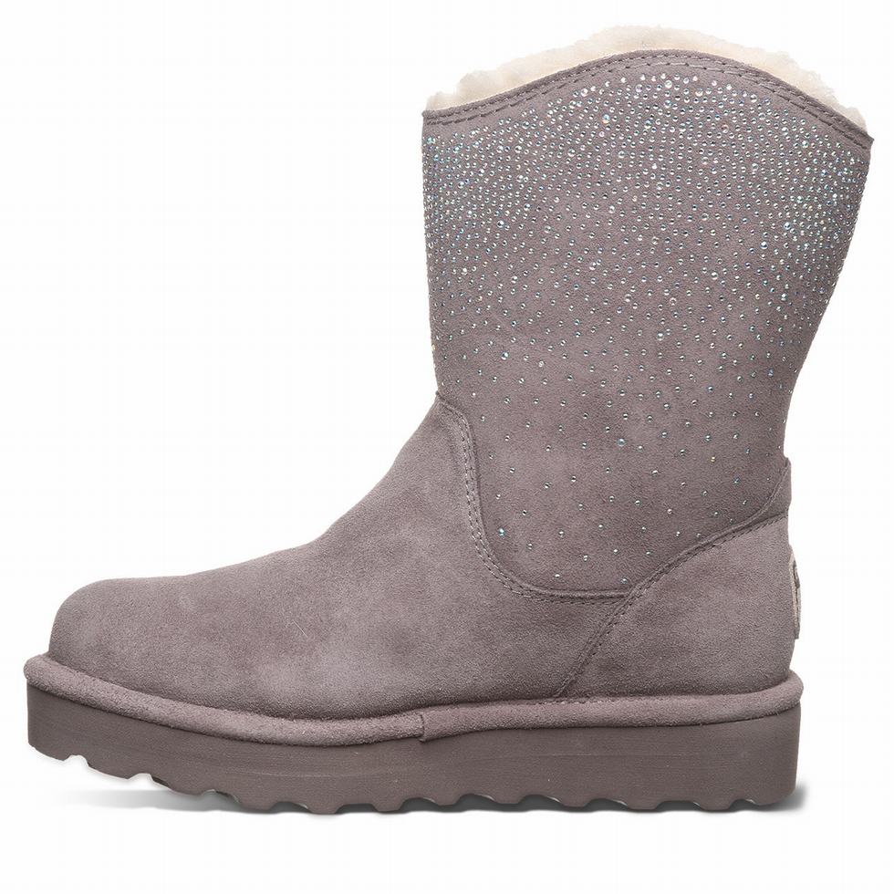 Bearpaw Glam Platform Lo ブーツ レディース グレー | OPT6344BW