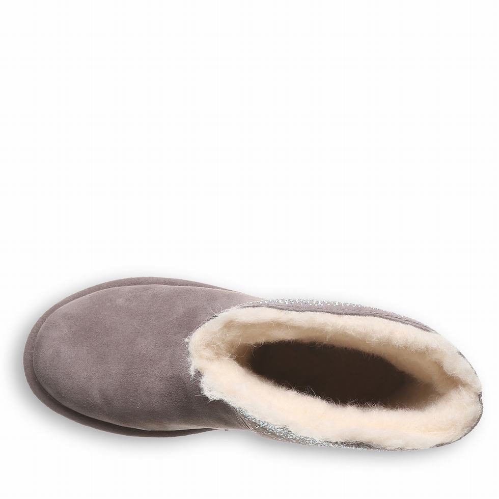 Bearpaw Glam Platform Lo ブーツ レディース グレー | OPT6344BW