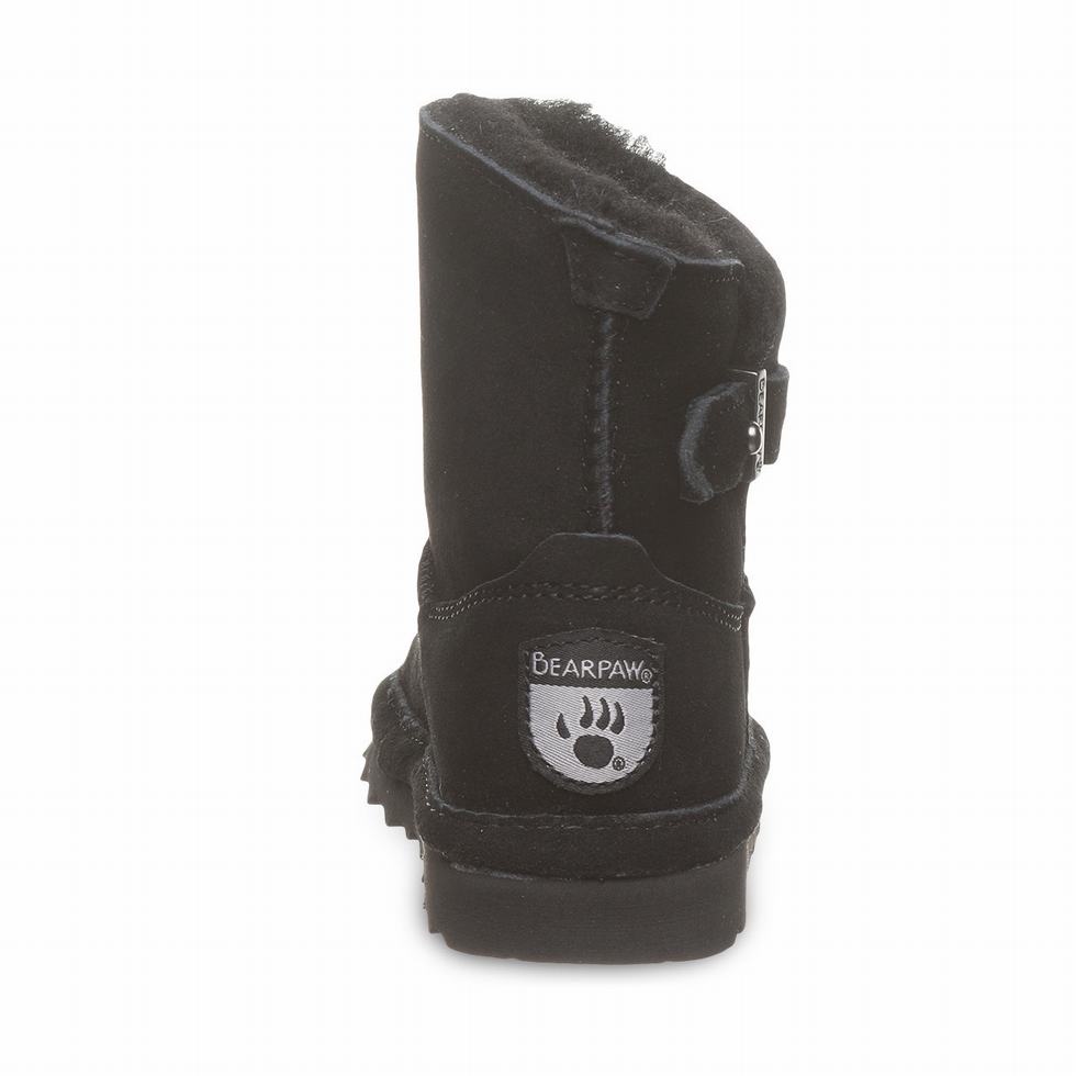 Bearpaw Isabelle Toddler ブーツ キッズ 黒 | QZH10087JF