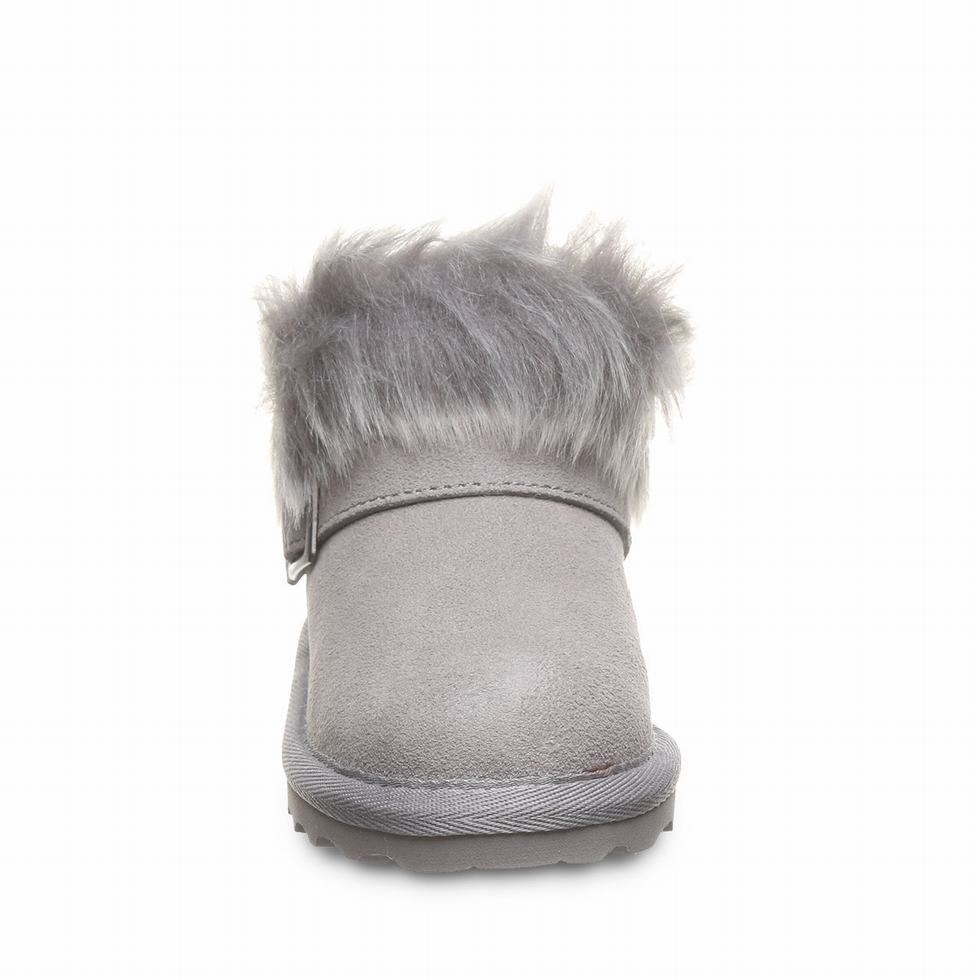 Bearpaw Jasmine Toddler ブーツ キッズ グレー | TZM2113HT
