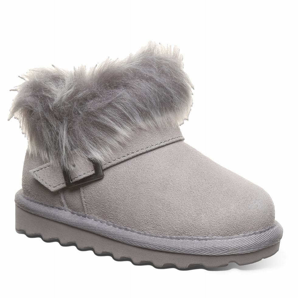 Bearpaw Jasmine Toddler ブーツ キッズ グレー | TZM2113HT
