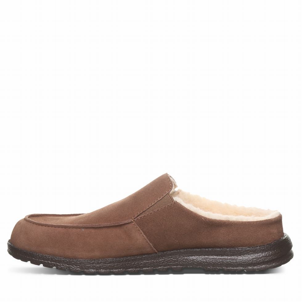Bearpaw Joel スリッパ メンズ ブラウン | MCT4859MN