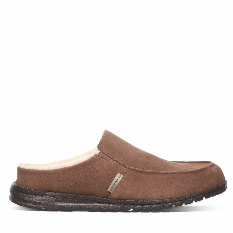 Bearpaw Joel スリッパ メンズ ブラウン | MCT4859MN