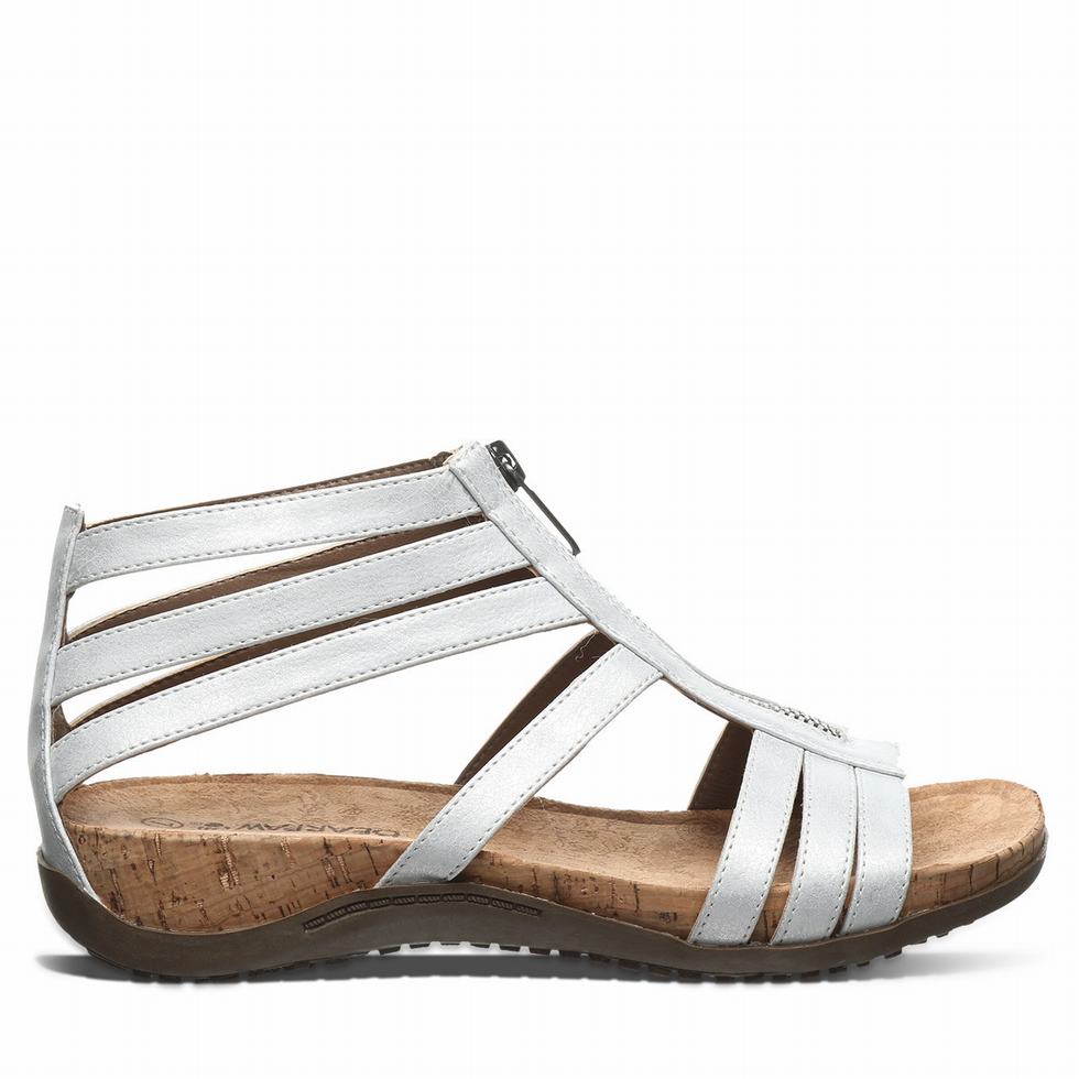Bearpaw Layla II Wide サンダル レディース 白 | MLC2778BO