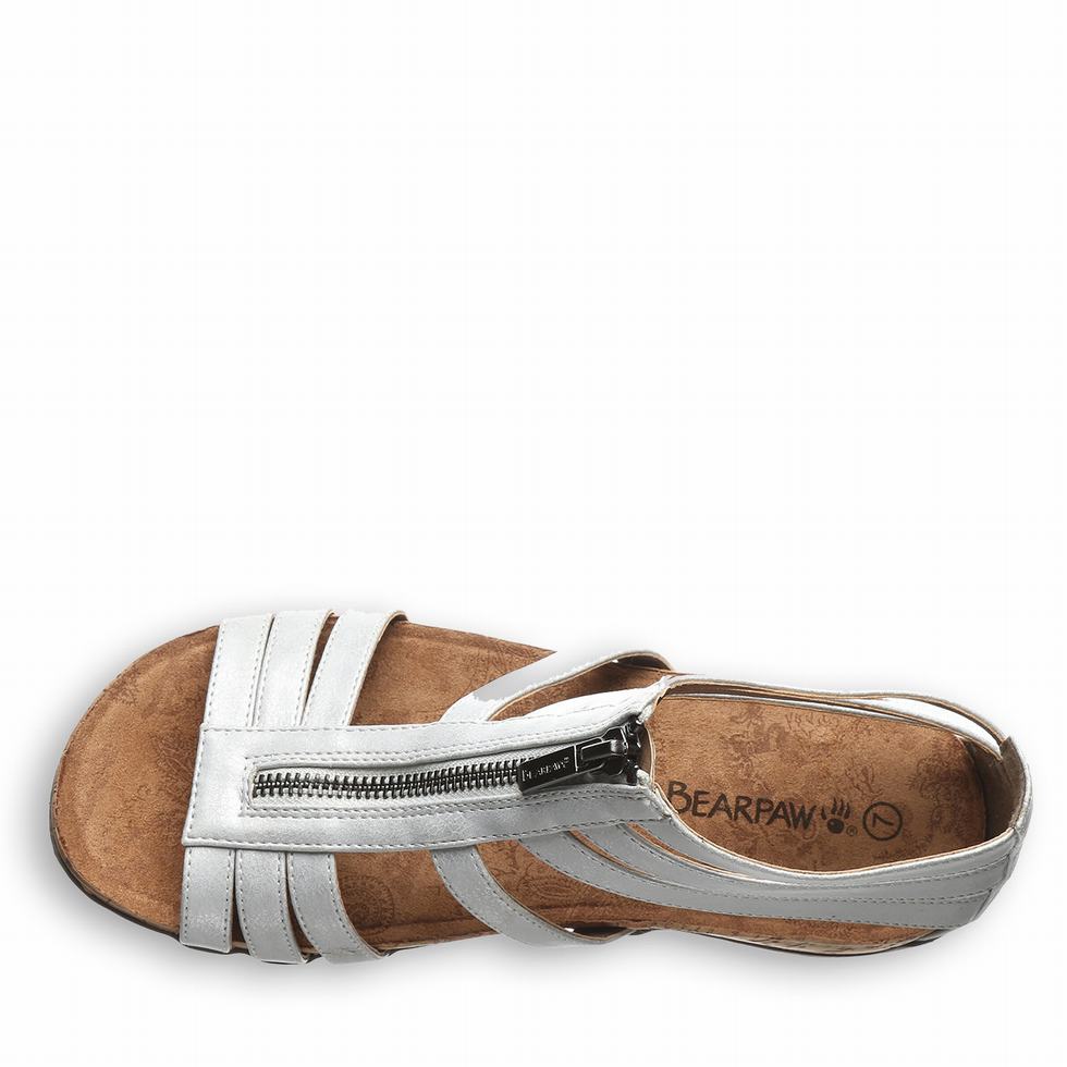 Bearpaw Layla II Wide サンダル レディース 白 | MLC2778BO