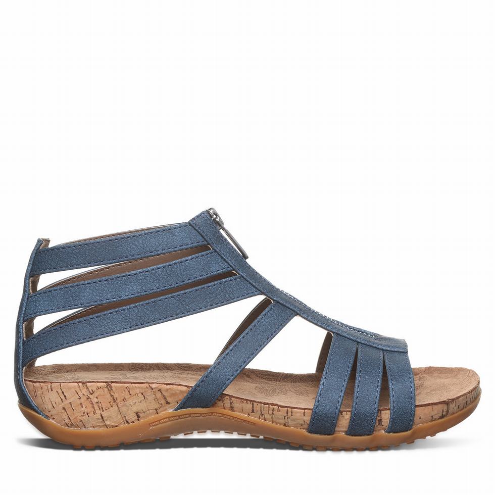 Bearpaw Layla II サンダル レディース 青 | EYF4859QE