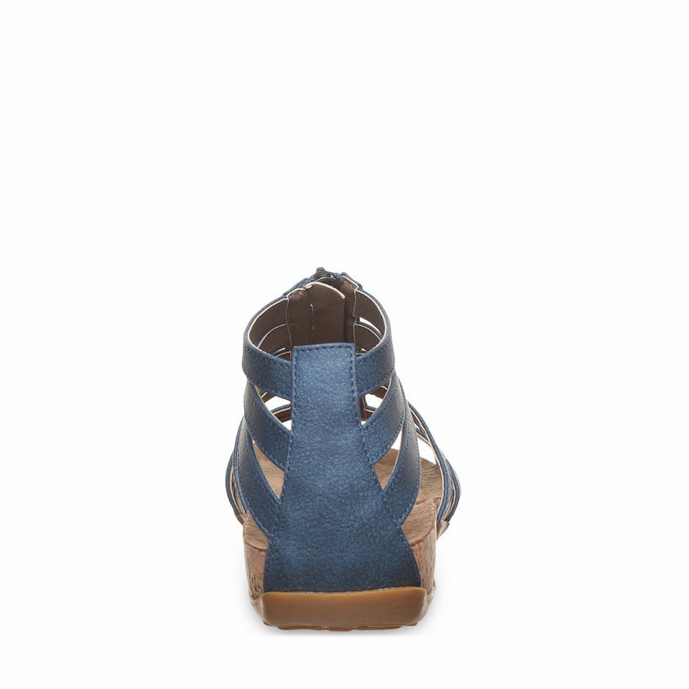 Bearpaw Layla II サンダル レディース 青 | EYF4859QE
