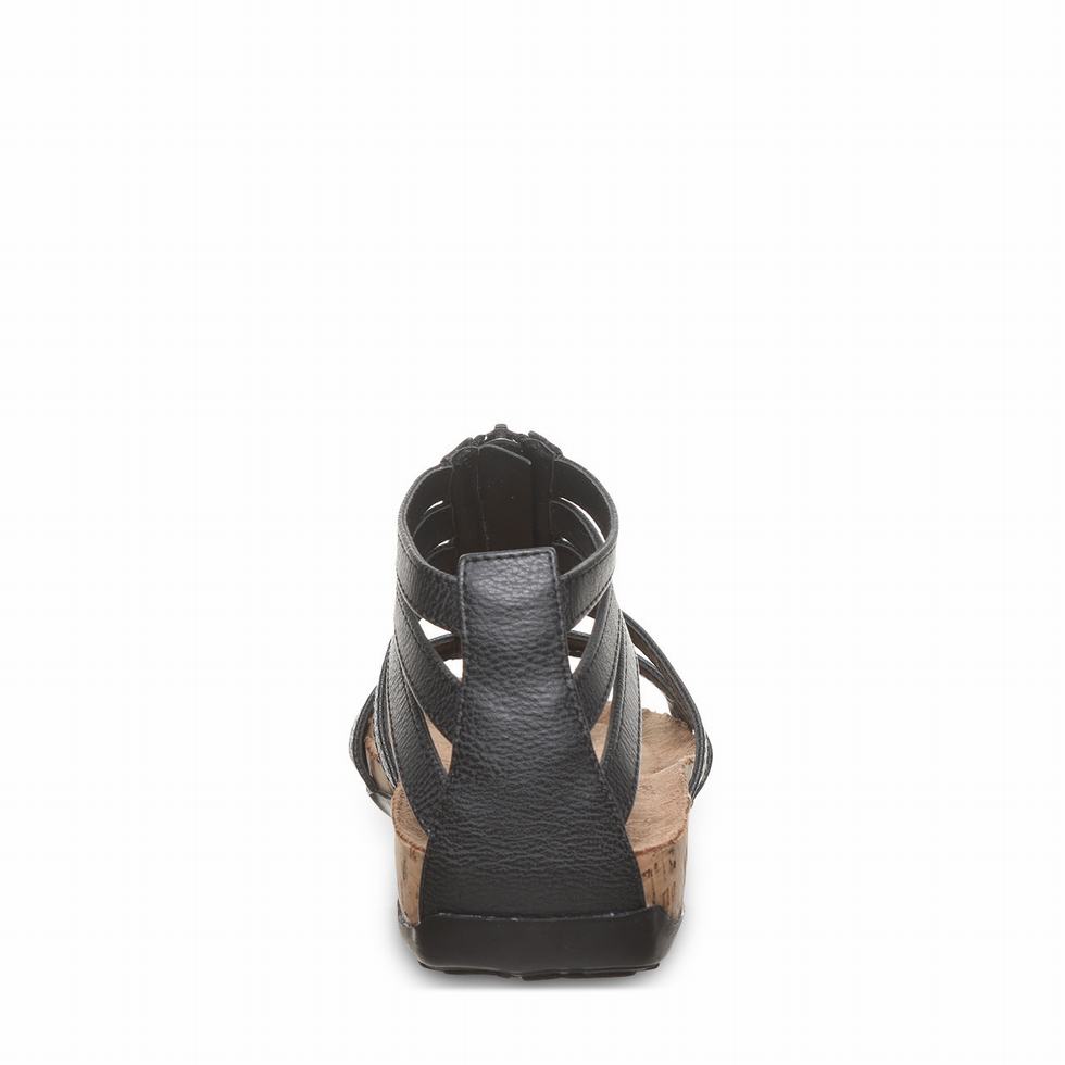 Bearpaw Layla II サンダル レディース 黒 | WFL7872TA