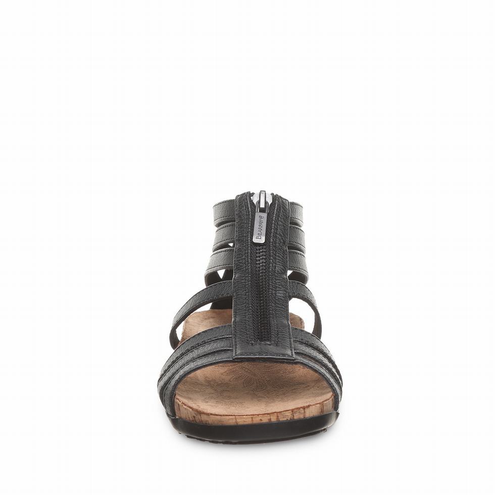 Bearpaw Layla II サンダル レディース 黒 | WFL7872TA
