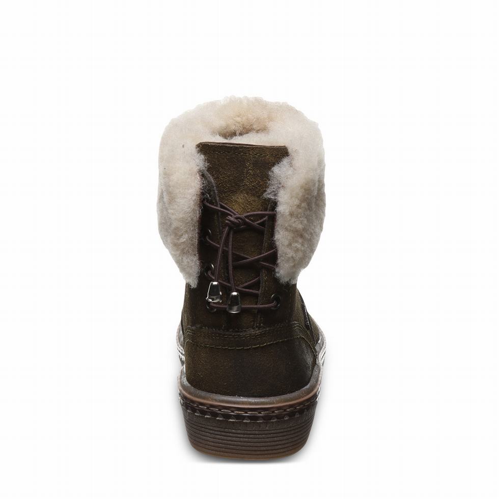 Bearpaw Leticia ブーツ レディース 緑 | MSE1733ZR