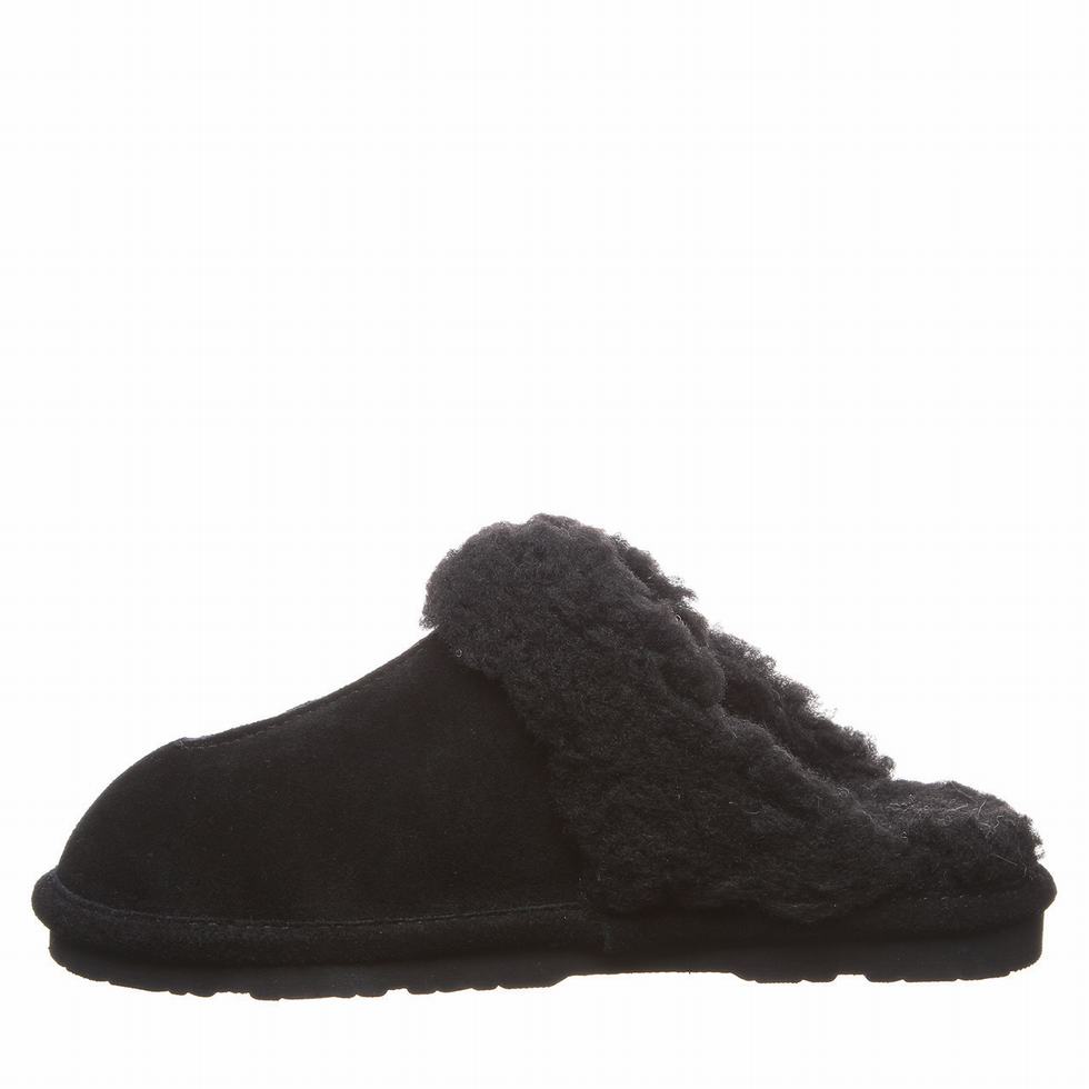 Bearpaw Loketta スリッパ レディース 黒 | ZFW9965TA