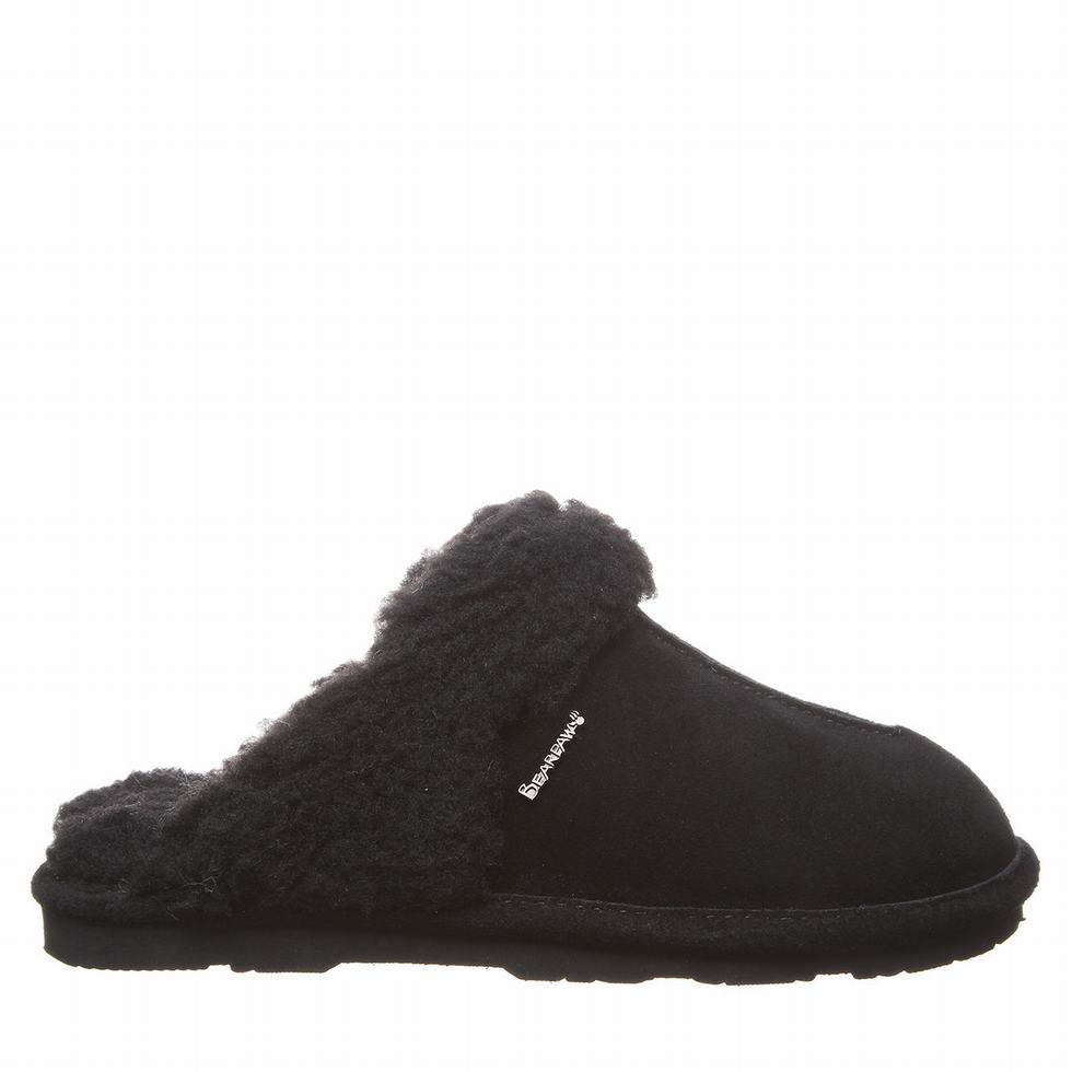 Bearpaw Loketta スリッパ レディース 黒 | ZFW9965TA