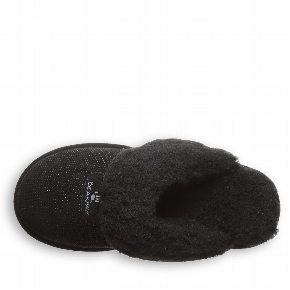 Bearpaw Loki Exotic スリッパ レディース 黒 | IQY2097DW