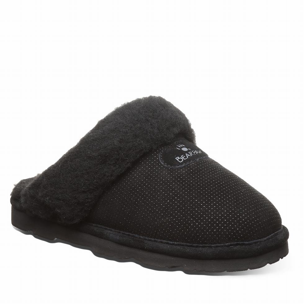 Bearpaw Loki Exotic スリッパ レディース 黒 | IQY2097DW