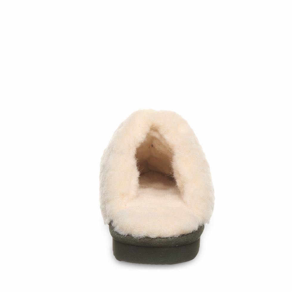 Bearpaw Loki II スリッパ レディース 緑 | GET587XF