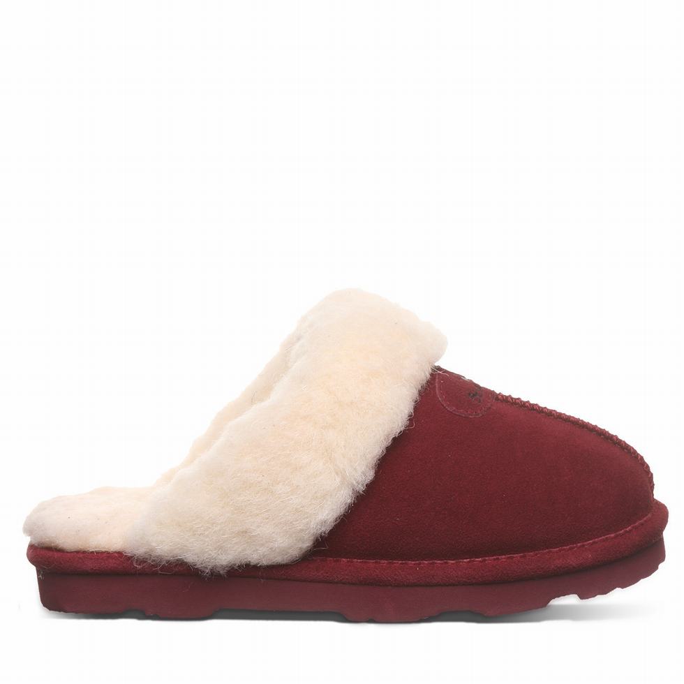 Bearpaw Loki II スリッパ レディース 赤 | ITW8571BX