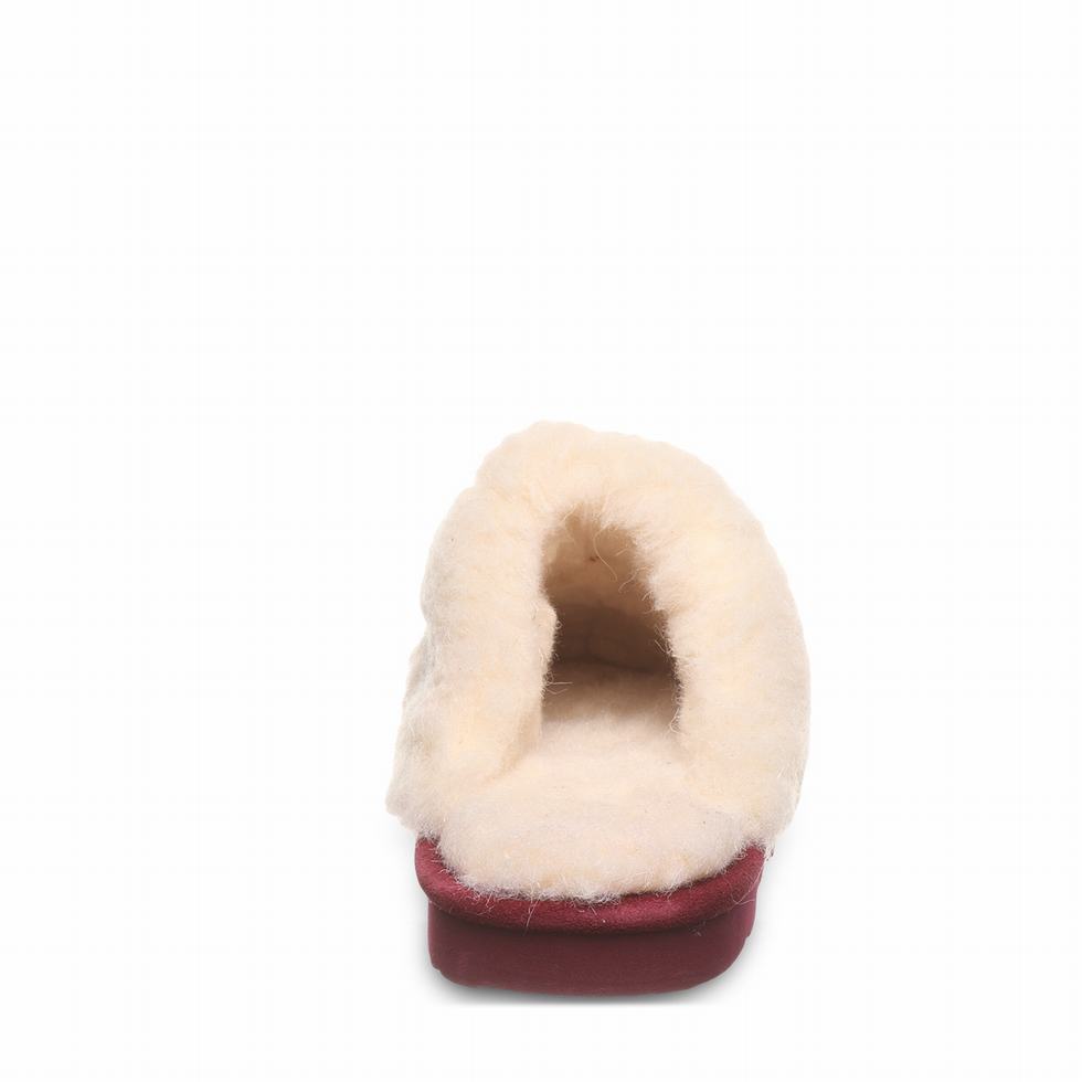 Bearpaw Loki II スリッパ レディース 赤 | ITW8571BX