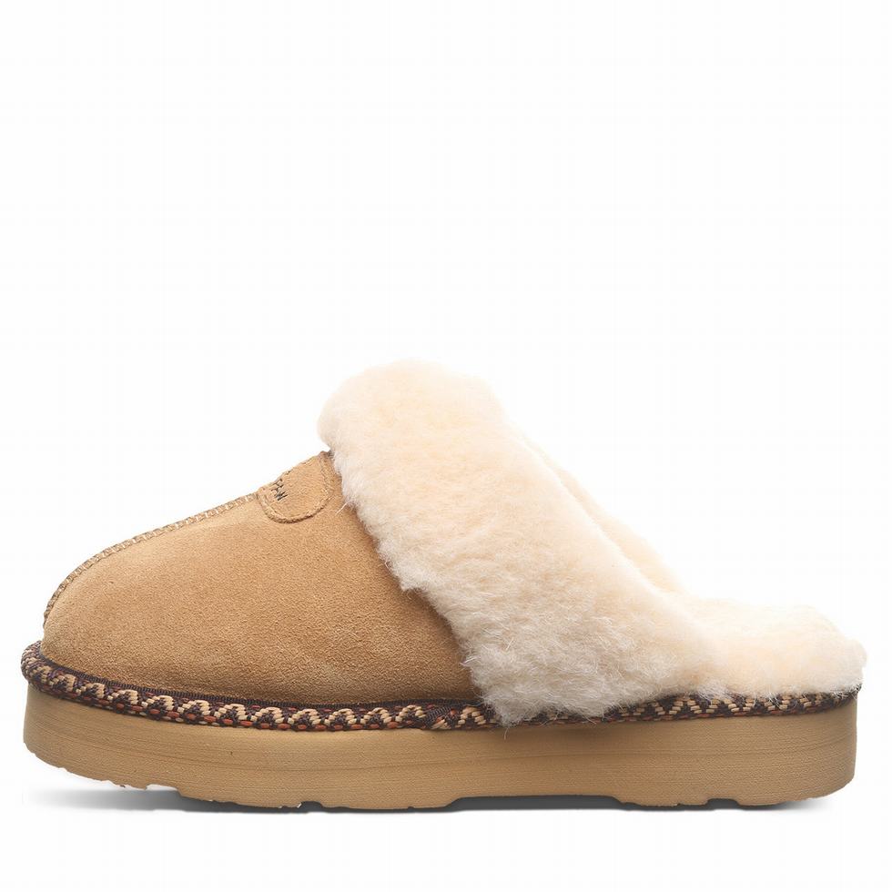 Bearpaw Loki Platform Lo Deco スリッパ レディース ブラウン | SPG7159QN