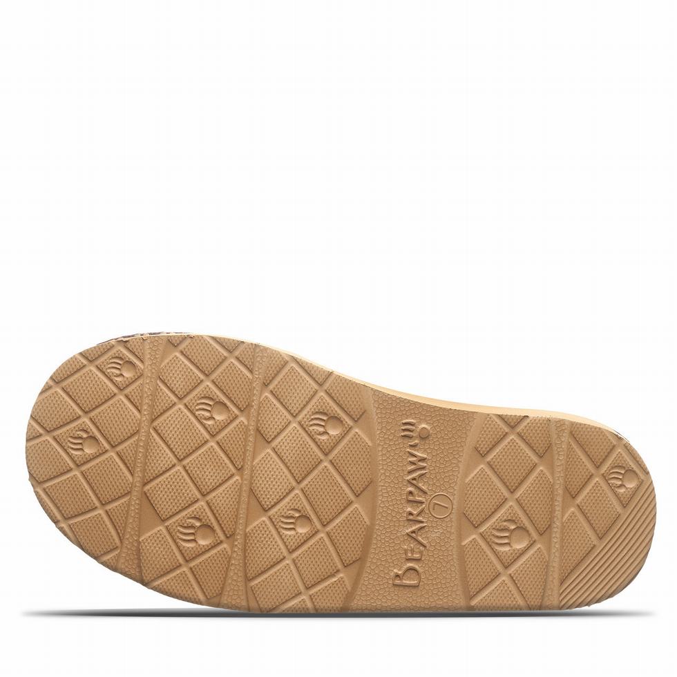 Bearpaw Loki Platform Lo Deco スリッパ レディース ブラウン | SPG7159QN