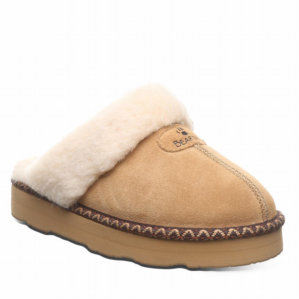 Bearpaw Loki Platform Lo Deco スリッパ レディース ブラウン | SPG7159QN