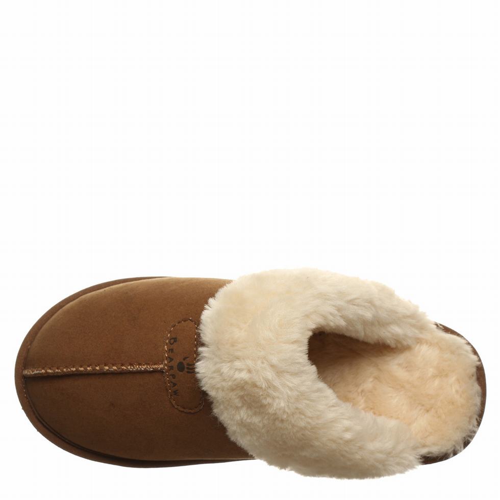 Bearpaw Loki Vegan スリッパ レディース ブラウン | BJL934HC