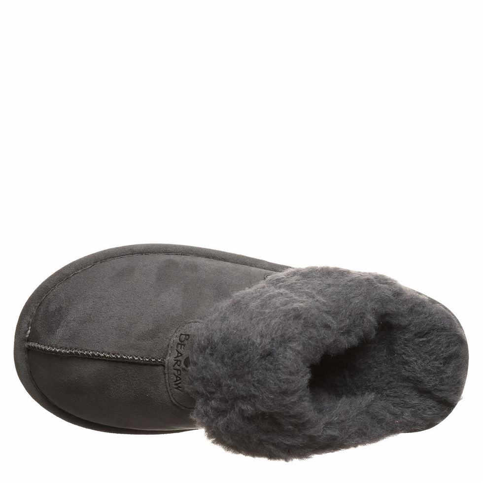 Bearpaw Loki Vegan スリッパ レディース 黒 | IZW5854AA