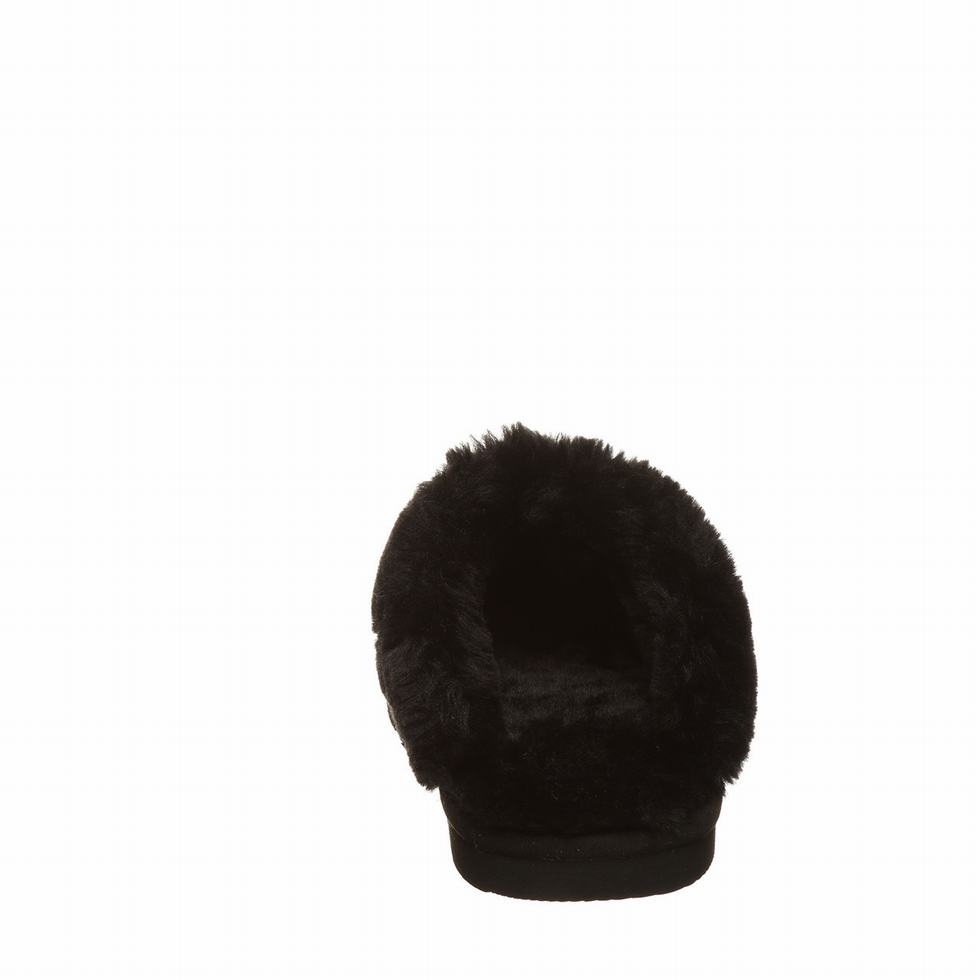 Bearpaw Loki Vegan スリッパ レディース 黒 | RZG9922AW