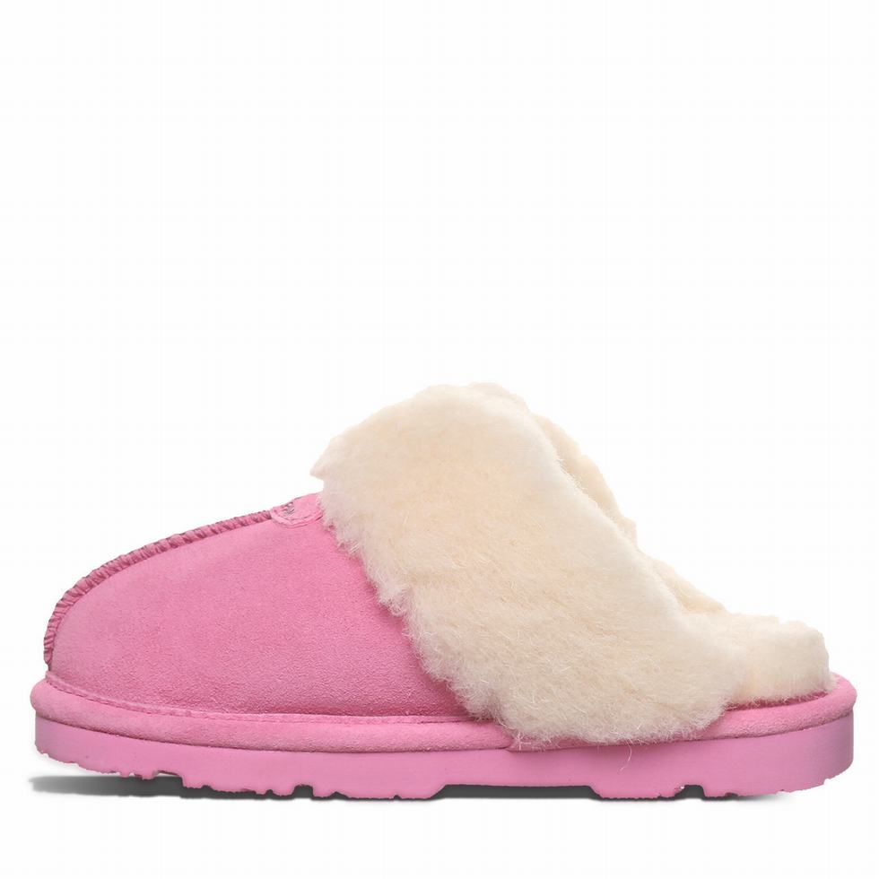 Bearpaw Loki Youth スリッパ キッズ ピンク | ATL9941NR