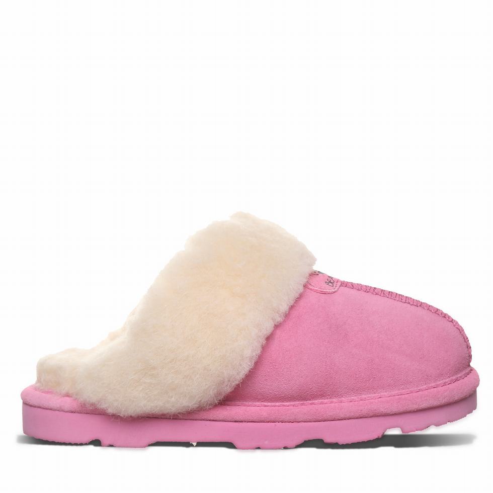 Bearpaw Loki Youth スリッパ キッズ ピンク | ATL9941NR