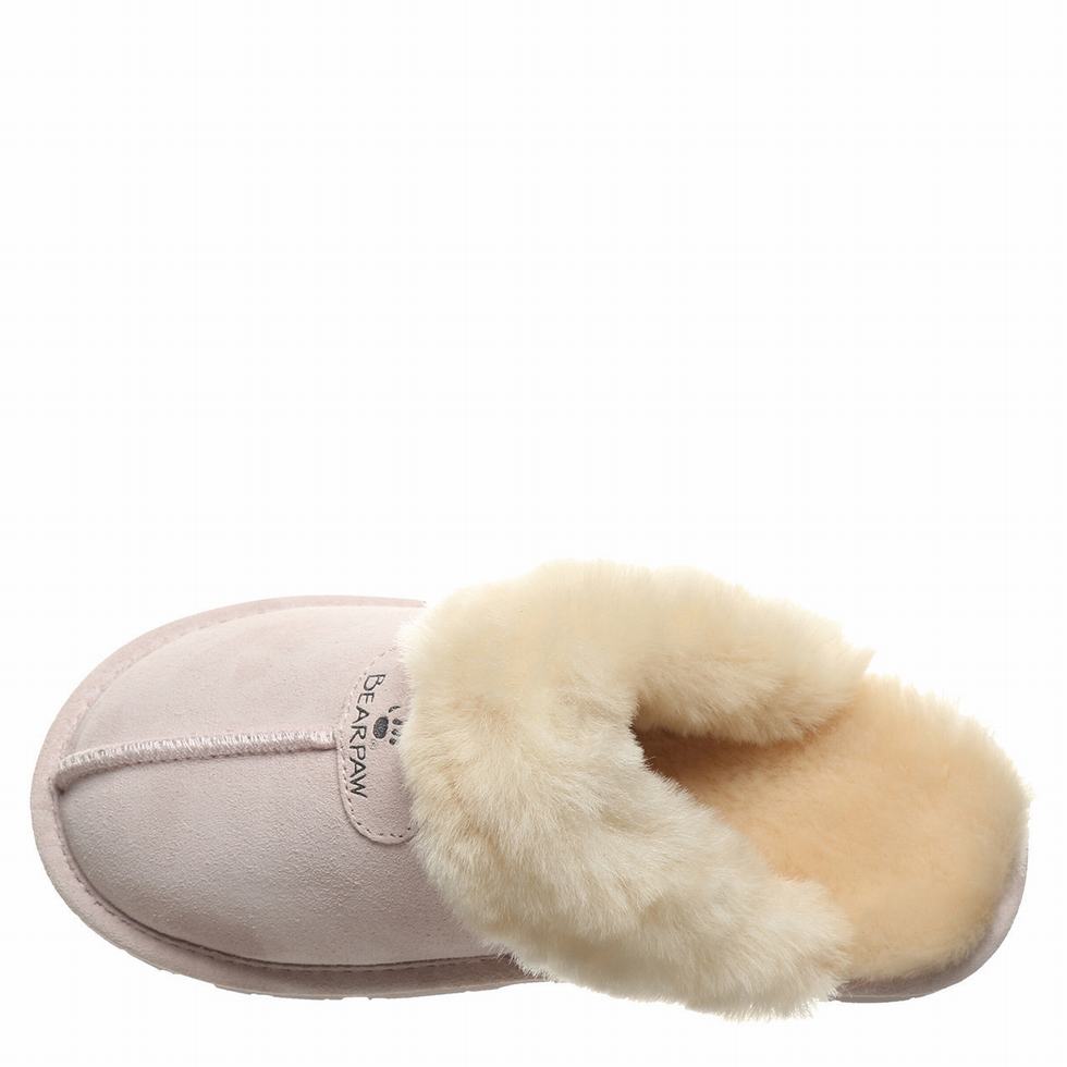 Bearpaw Loki スリッパ レディース ピンク | COM7761CD