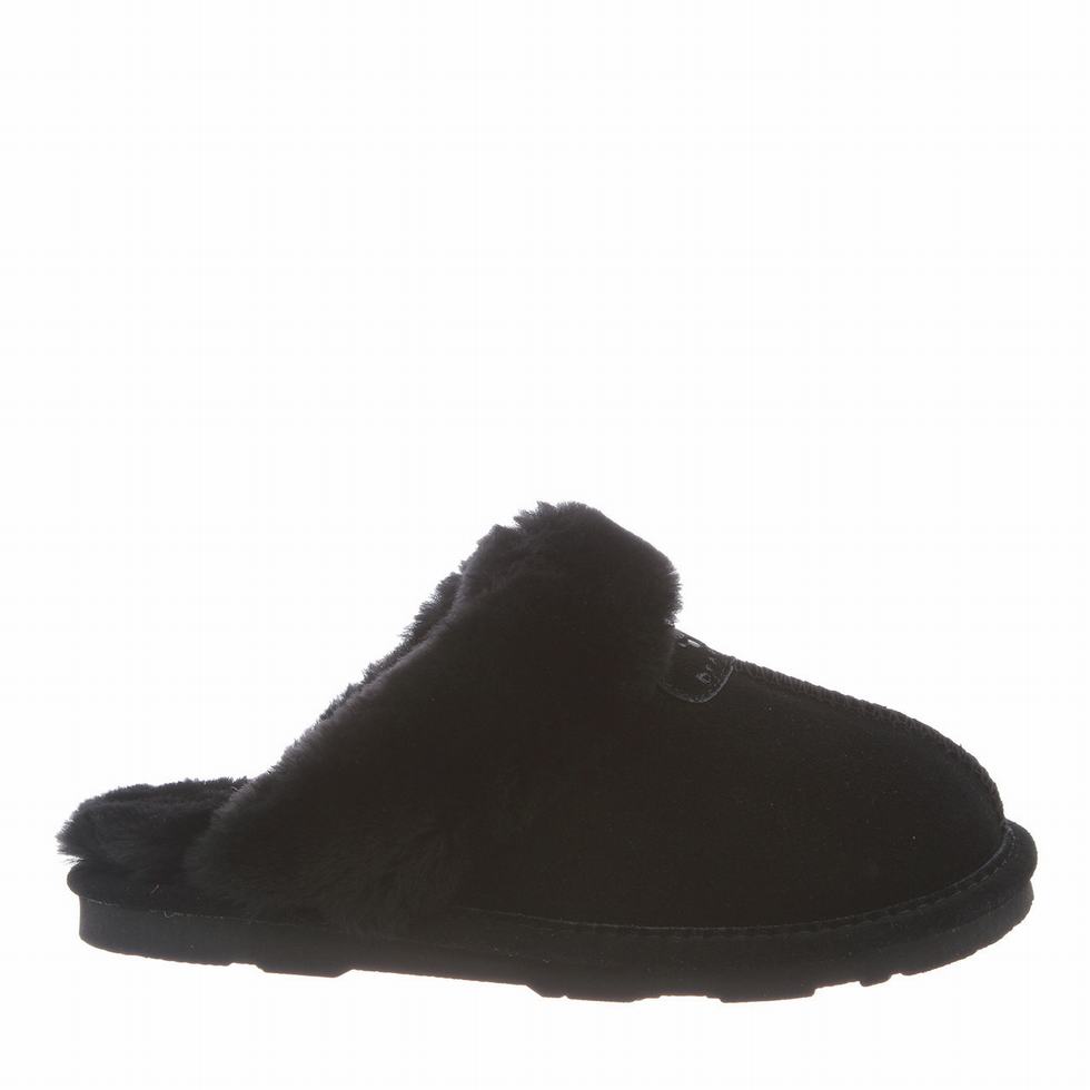 Bearpaw Loki スリッパ レディース 黒 | LPW2082VQ