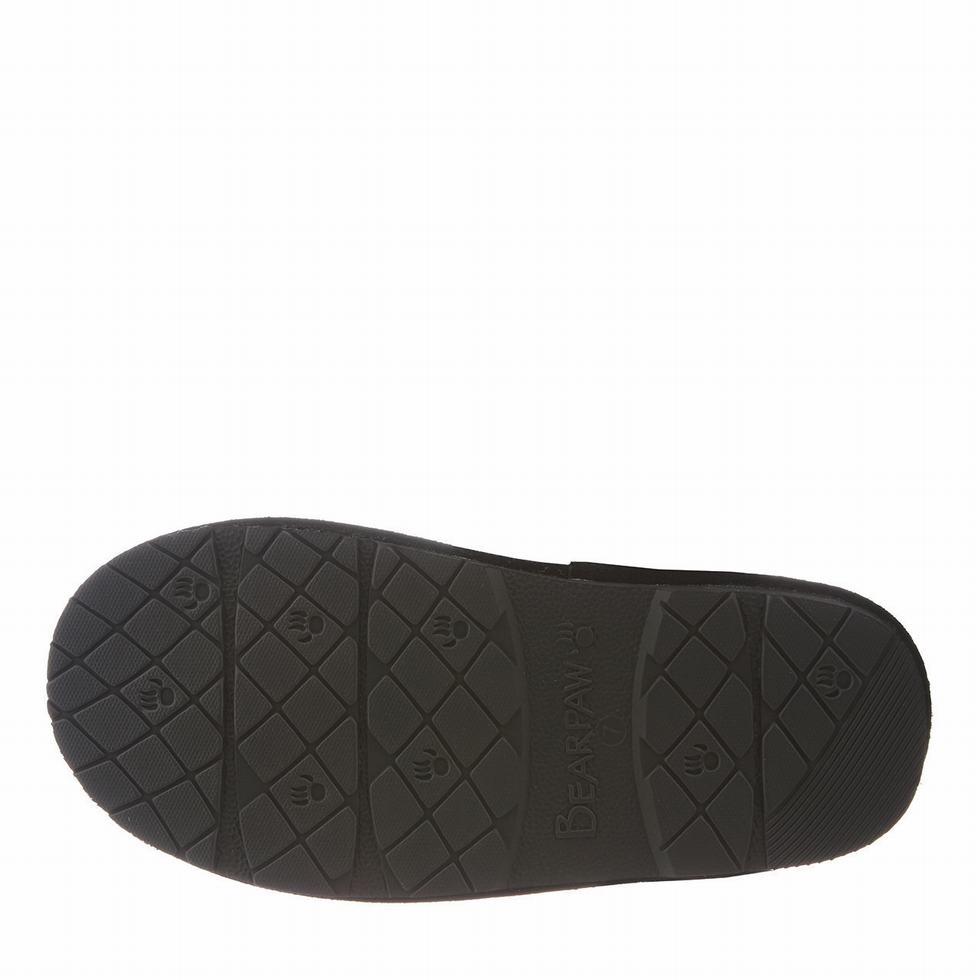 Bearpaw Loki スリッパ レディース 黒 | LPW2082VQ