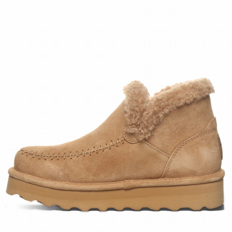 Bearpaw Maeve Platform Lo ブーツ レディース ブラウン | MGG7890KY