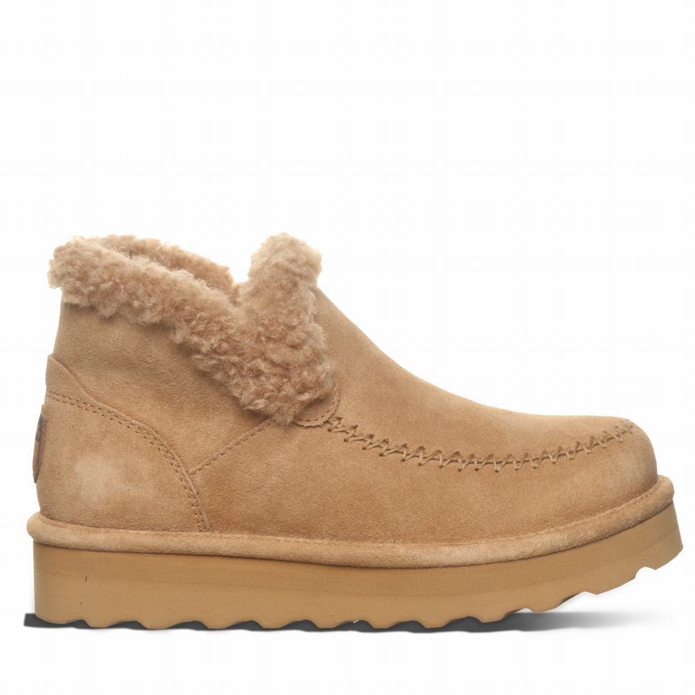 Bearpaw Maeve Platform Lo ブーツ レディース ブラウン | MGG7890KY