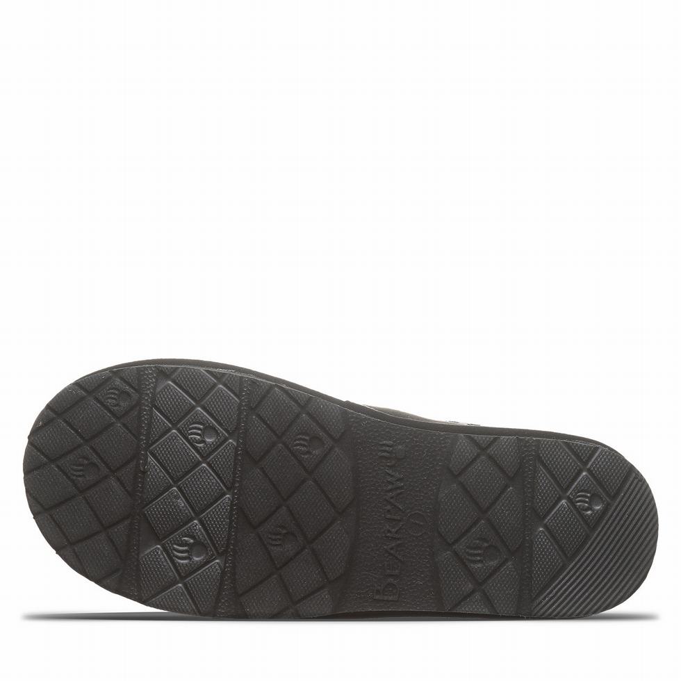 Bearpaw Martis Vegan スリッパ レディース 黒 | AXL8362QC