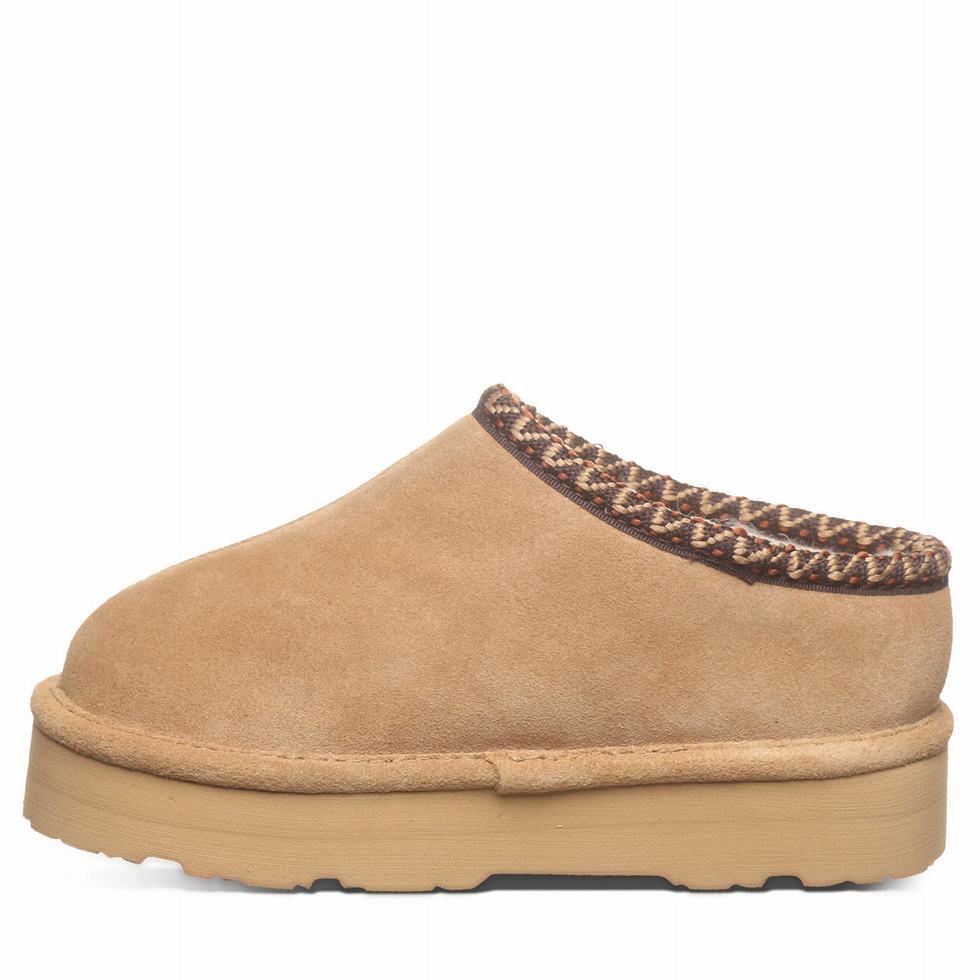 Bearpaw Martis Youth スリッパ キッズ ブラウン | SYN7129VF