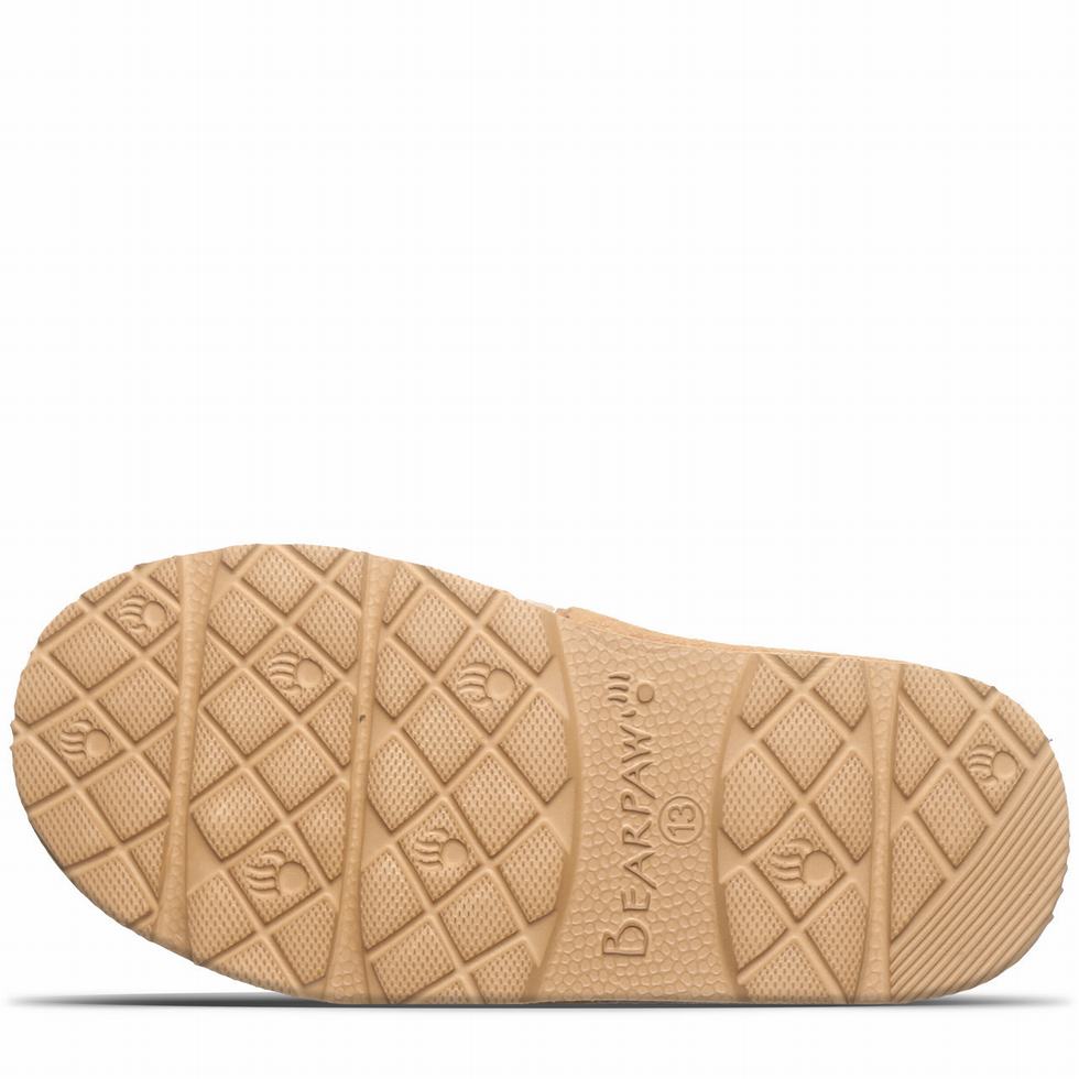 Bearpaw Martis Youth スリッパ キッズ ブラウン | SYN7129VF